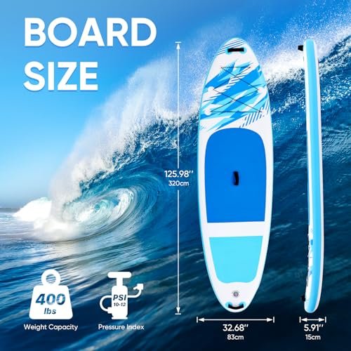 Majnesvon - Extra Wide Inflatable Paddle Board